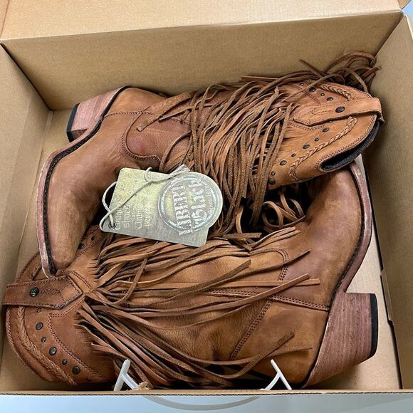 Liberty Black Vegas Fringe Faggie Boots LB71124 - Picture 2 of 14